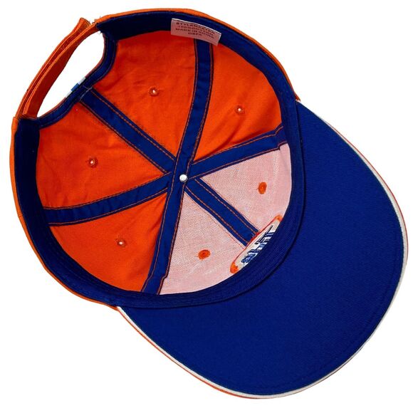 Vintage Y2Ks Tide Racing NASCAR Hat Cap Orange Strapback Downey Auto 6 Panel - Picture 6 of 11